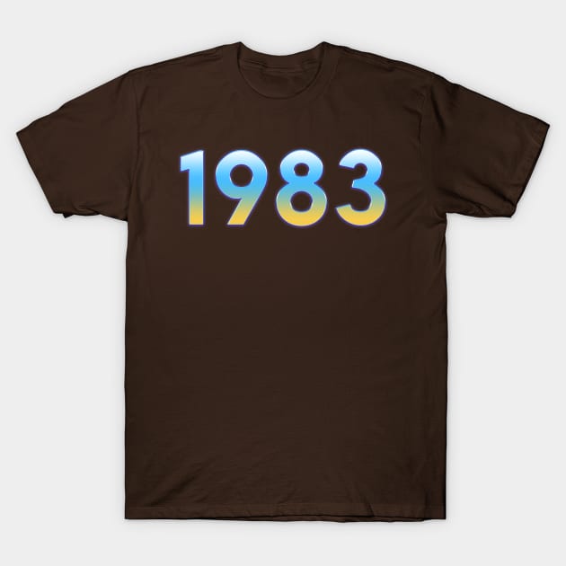 1983 T-Shirt by maersky